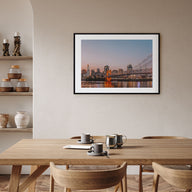 Cincinnati Landscape Color Poster