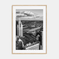 Cincinnati Photo B&W No 1 Poster