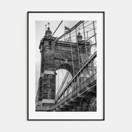 Cincinnati Photo B&W No 2 Poster
