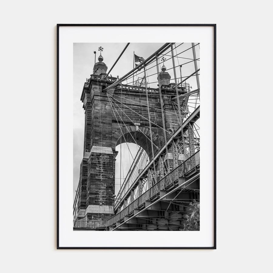 Cincinnati Photo B&W No 2 Poster