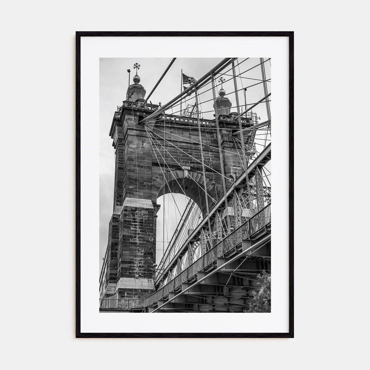Cincinnati Photo B&W No 2 Poster