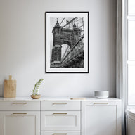 Cincinnati Photo B&W No 2 Poster