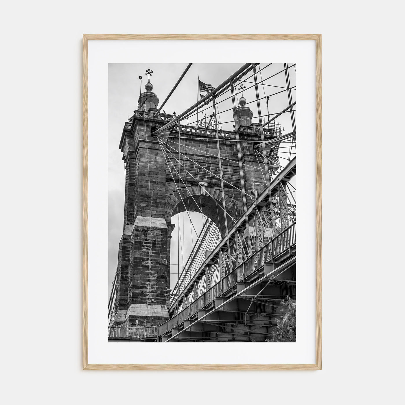 Cincinnati Photo B&W No 2 Poster
