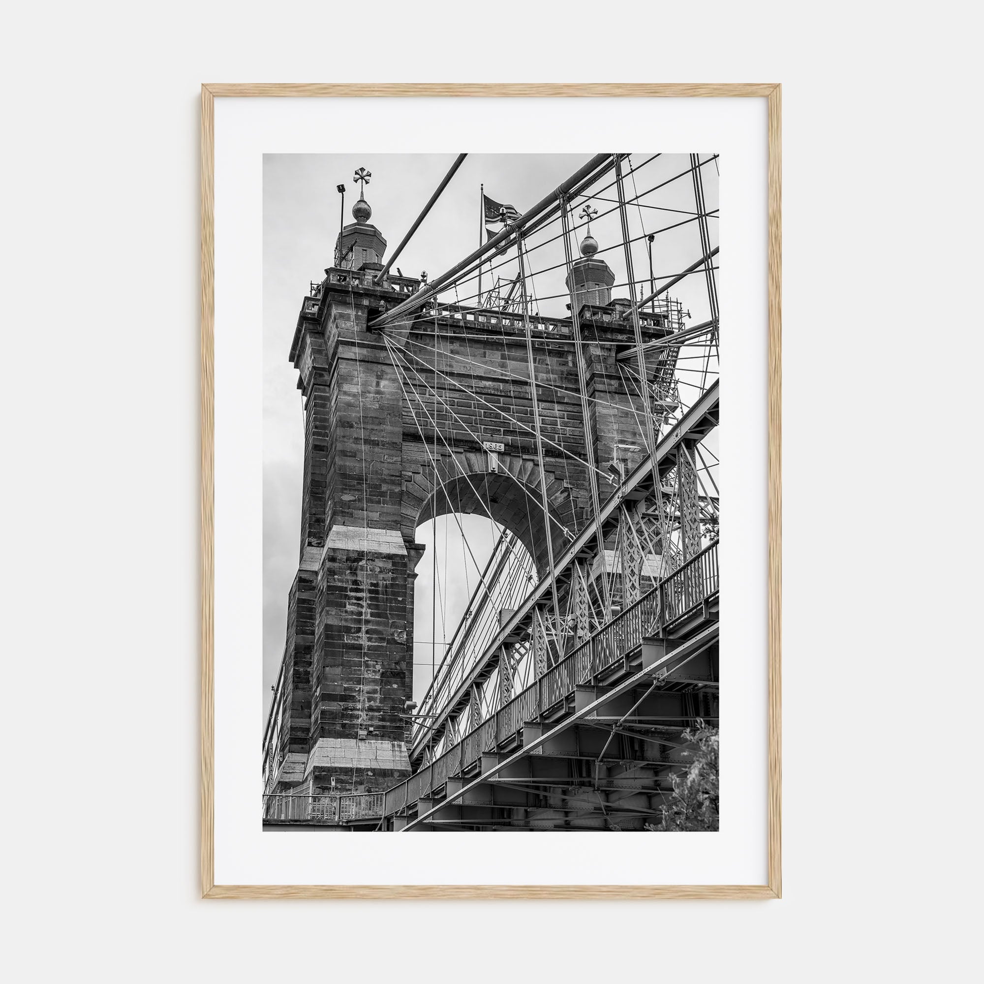 Cincinnati Photo B&W No 2 Poster
