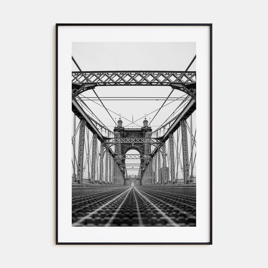 Cincinnati Photo B&W No 3 Poster