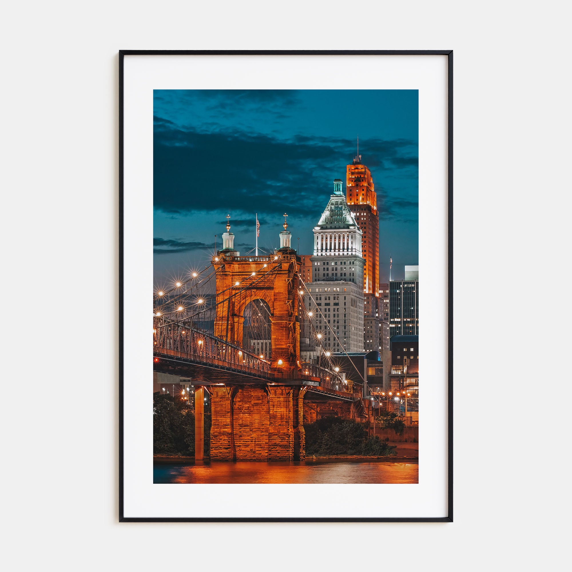 Cincinnati Photo Color No 2 Poster