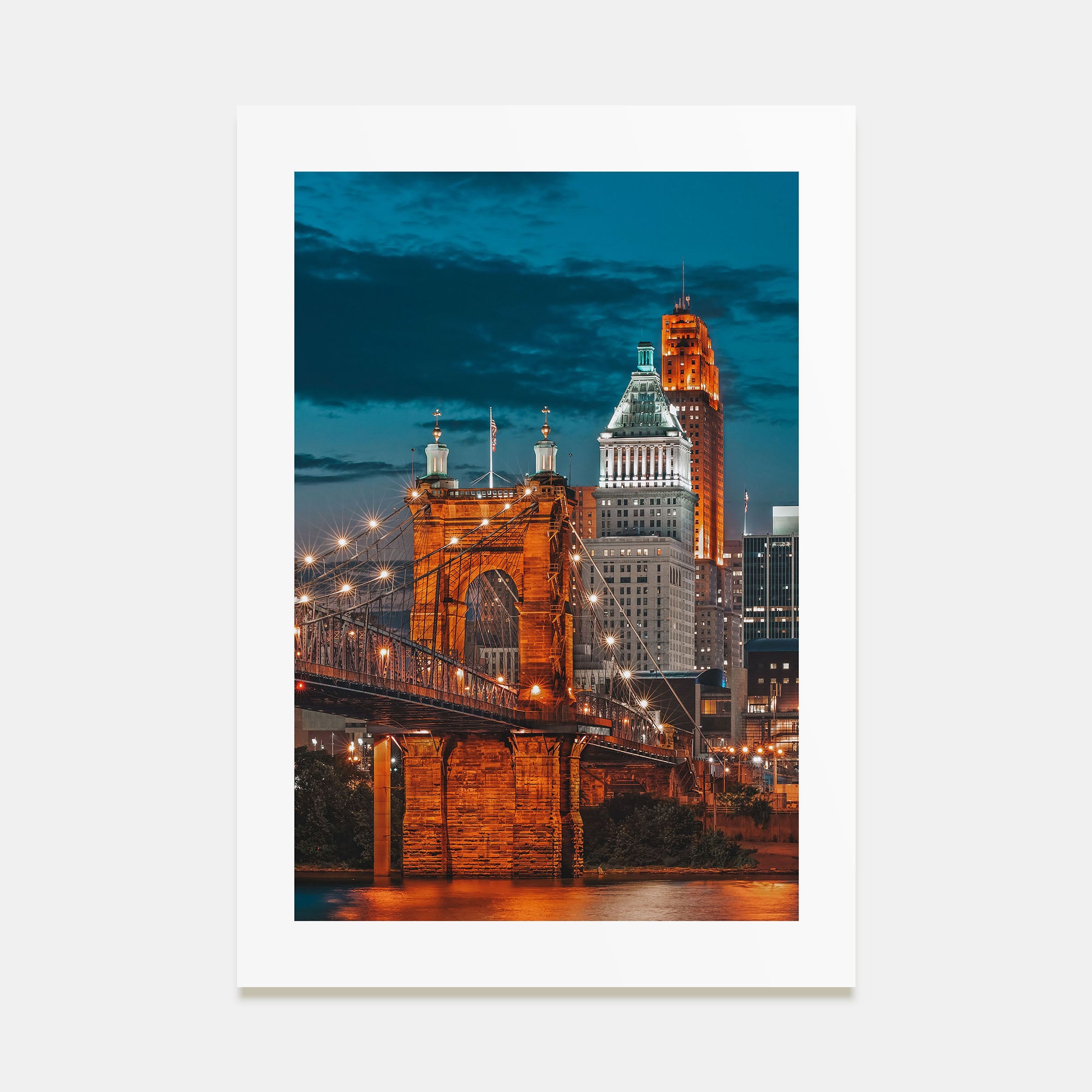 Cincinnati Photo Color No 2 Poster