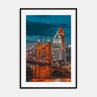 Cincinnati Photo Color No 2 Poster