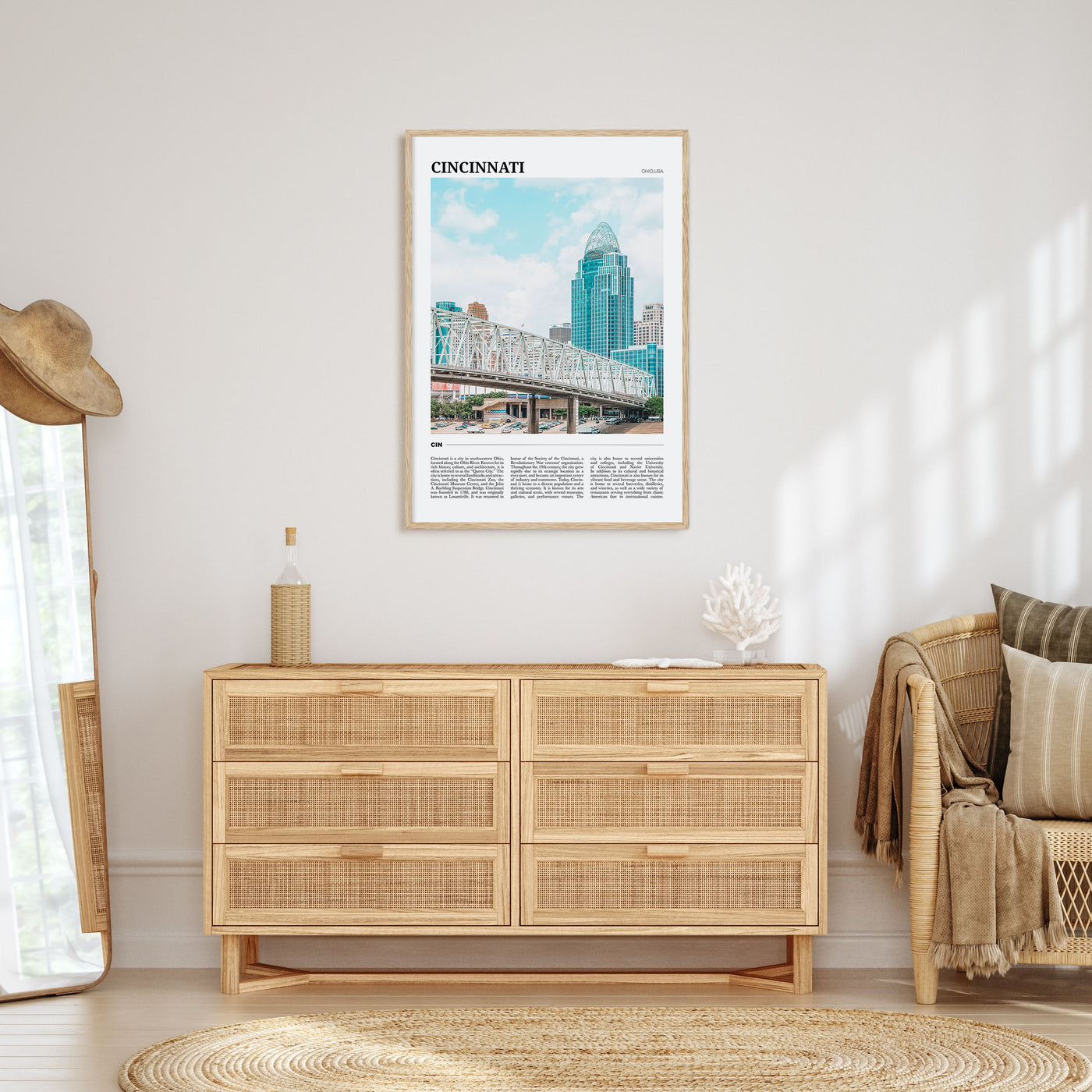 Cincinnati Travel Color No 1 Poster