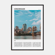 Cincinnati Travel Color No 2 Poster