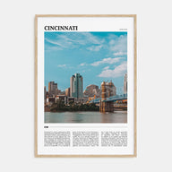 Cincinnati Travel Color No 2 Poster
