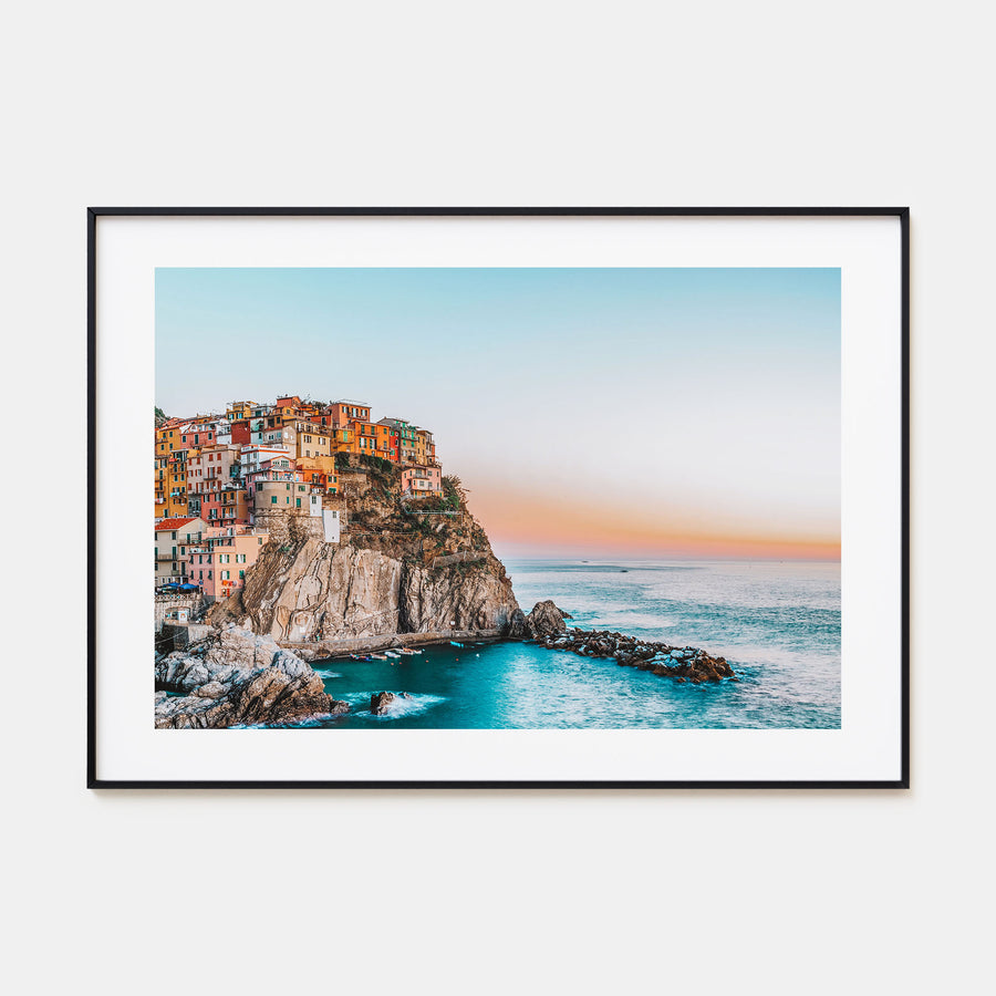 Cinque Terre Landscape Color Poster
