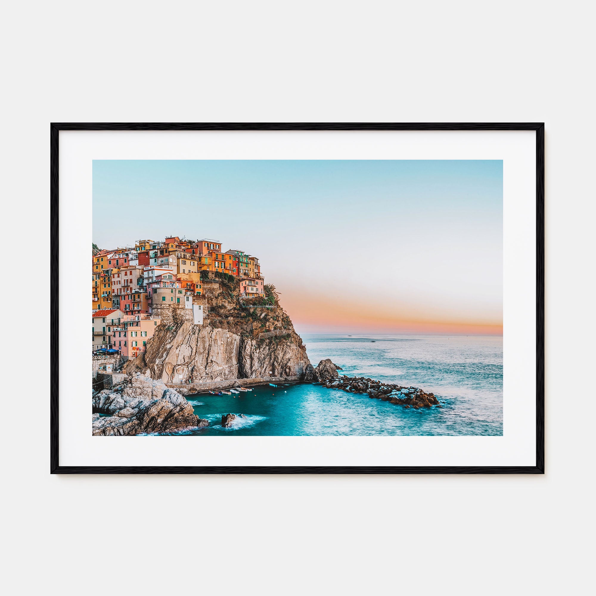 Cinque Terre Landscape Color Poster