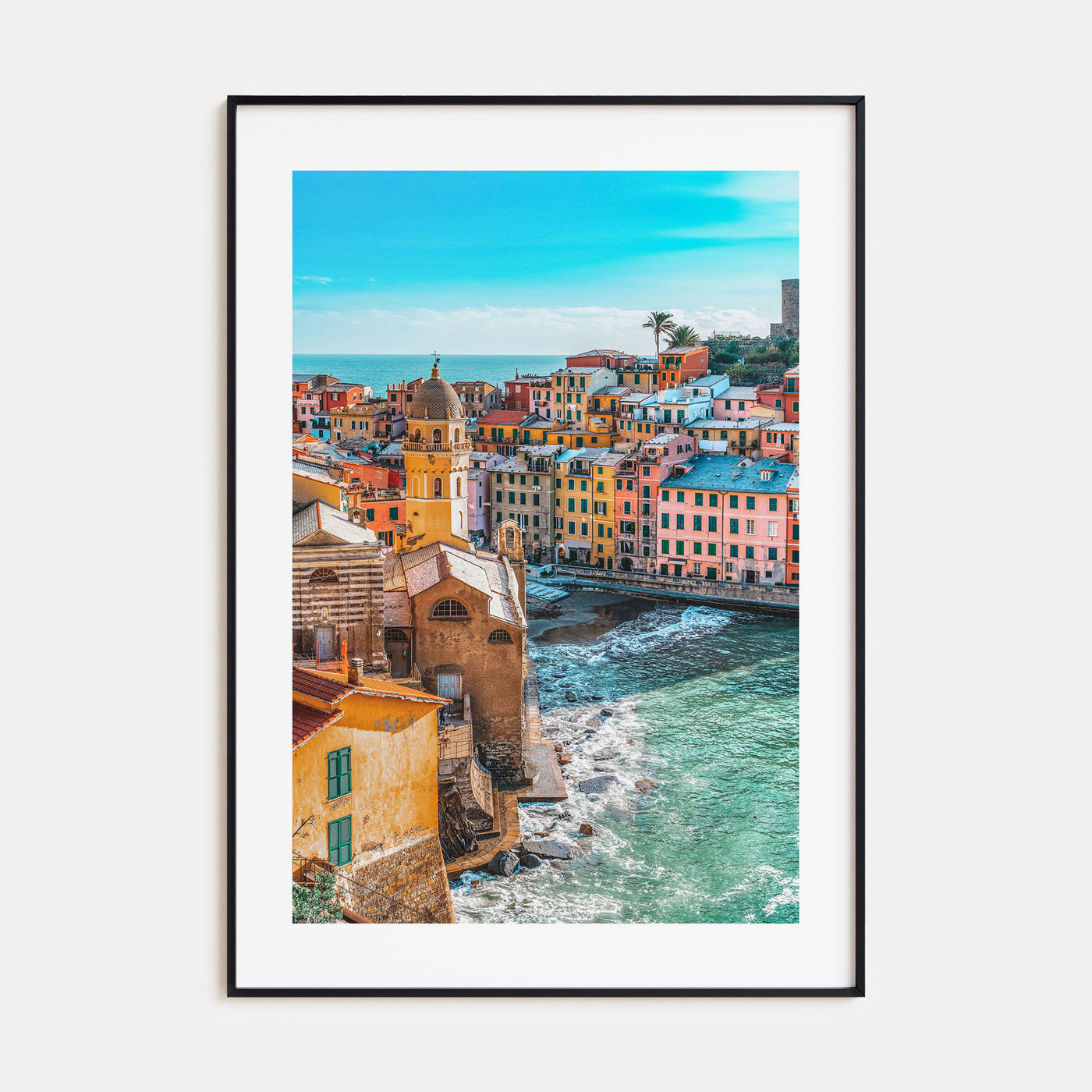 Cinque Terre Photo Color No 3 Poster