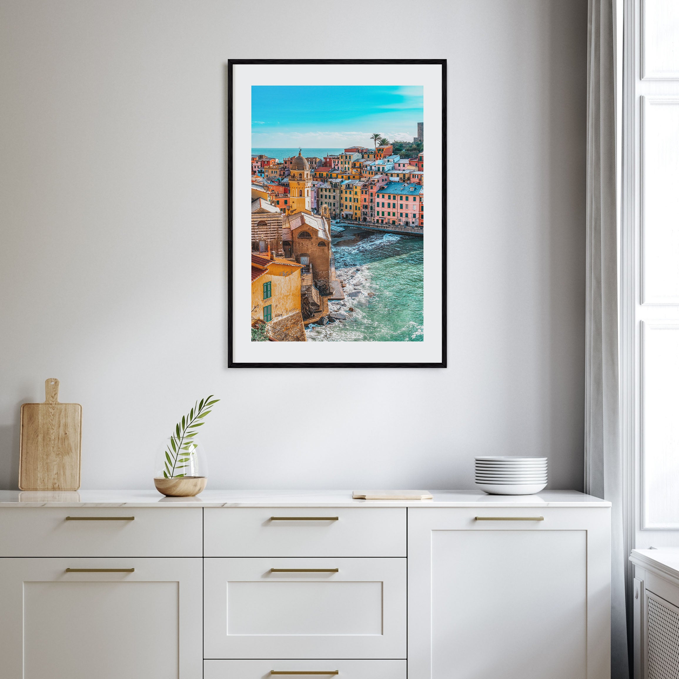 Cinque Terre Photo Color No 3 Poster
