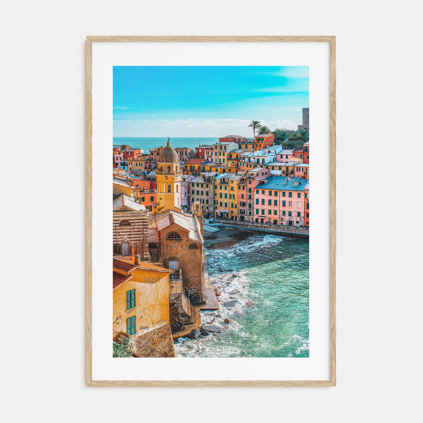 Cinque Terre Photo Color No 3 Poster