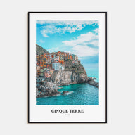 Cinque Terre Portrait Color Poster