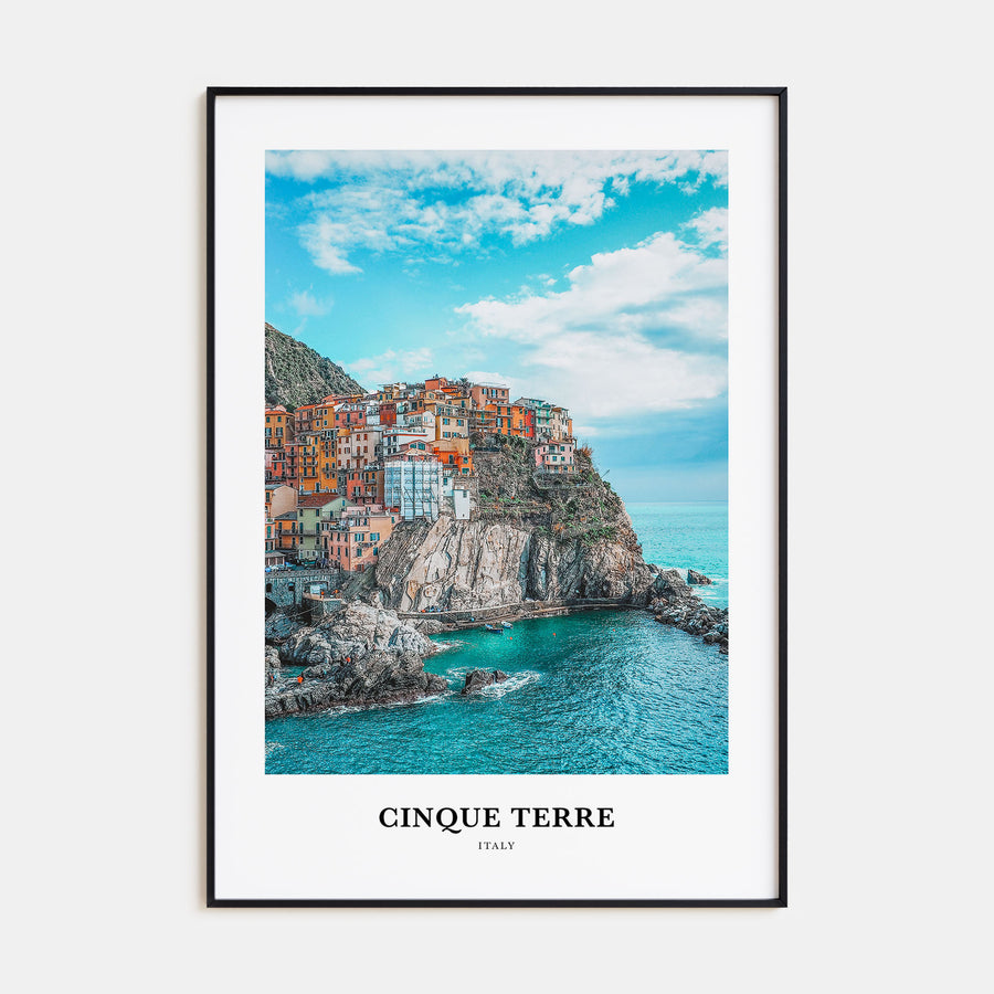Cinque Terre Portrait Color Poster