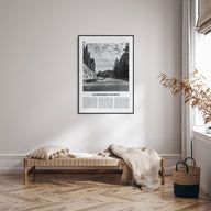 Clackamas County Travel B&W Poster