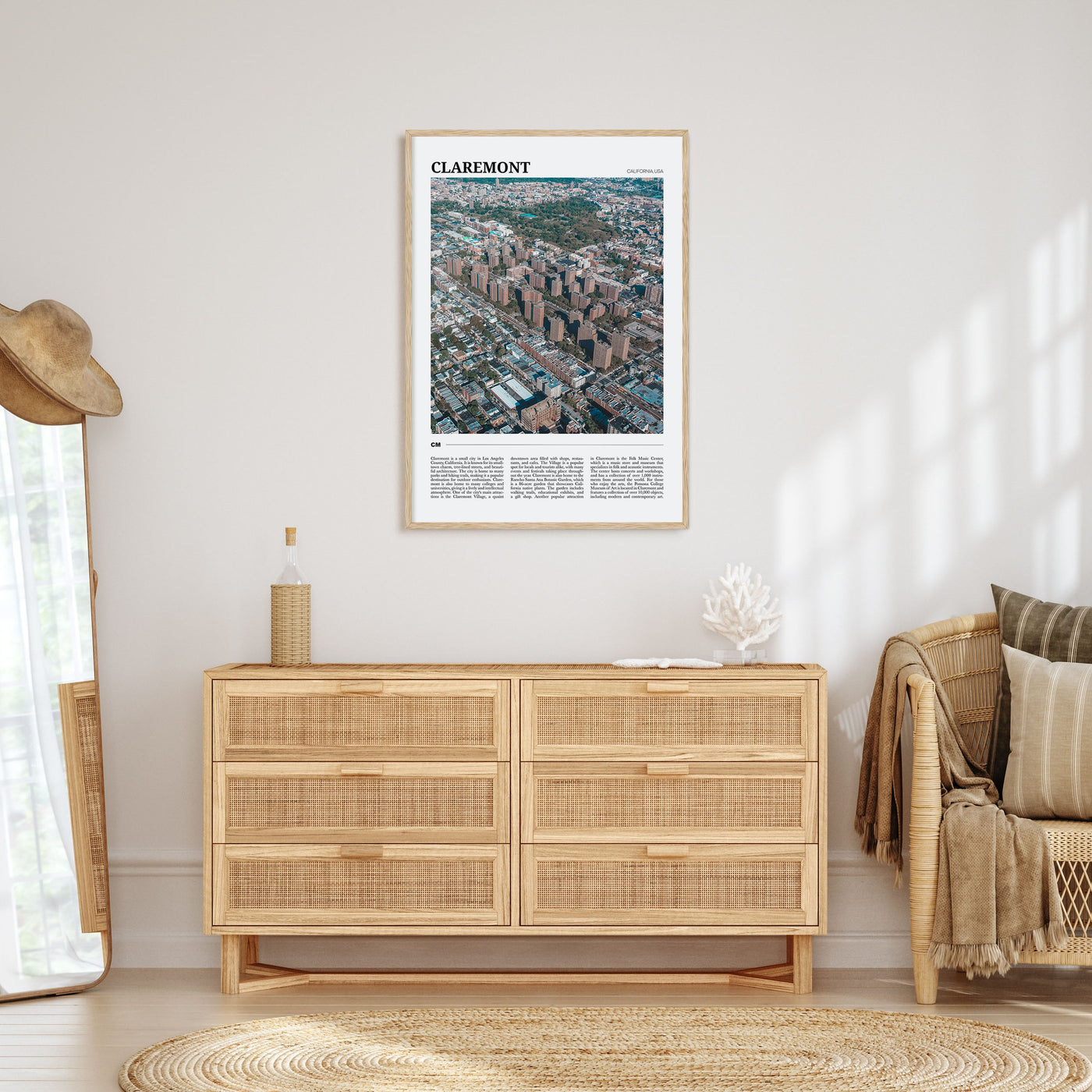 Claremont Travel Color Poster