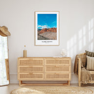 Clark County Portrait Color Poster