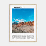 Clark County Travel Color Poster