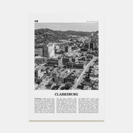 Clarksburg Travel B&W Poster