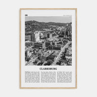 Clarksburg Travel B&W Poster