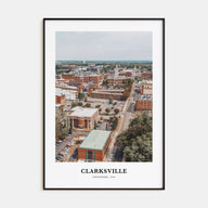 Clarksville Portrait Color Poster