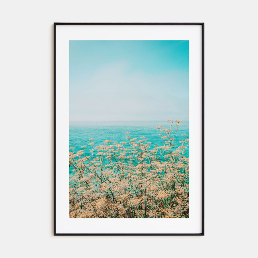 Clear Sky Yellow Flowers Photo Color Poster