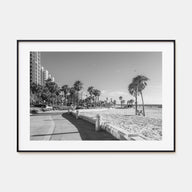 Clearwater Landscape B&W Poster