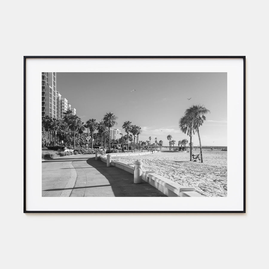 Clearwater Landscape B&W Poster