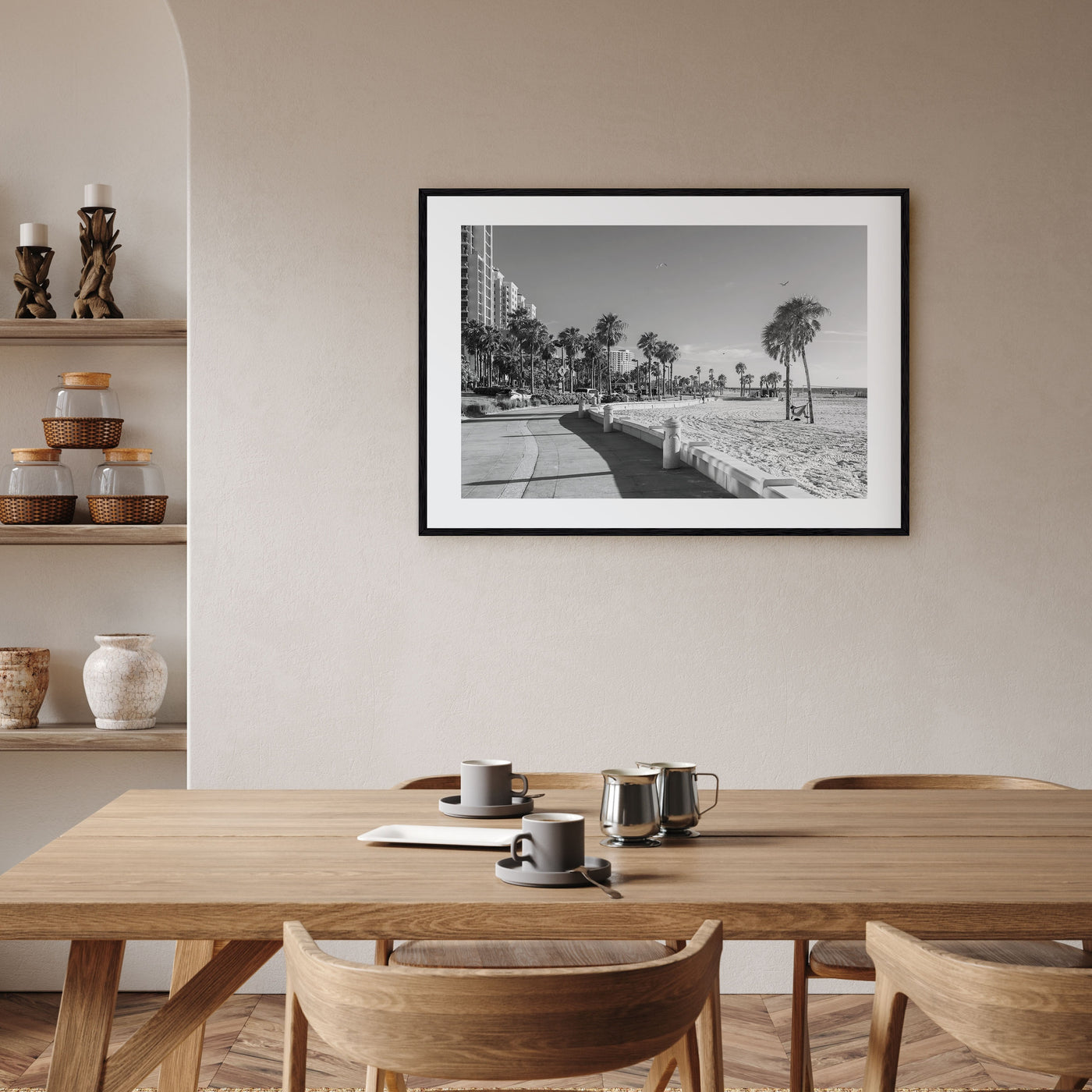 Clearwater Landscape B&W Poster