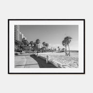 Clearwater Landscape B&W Poster