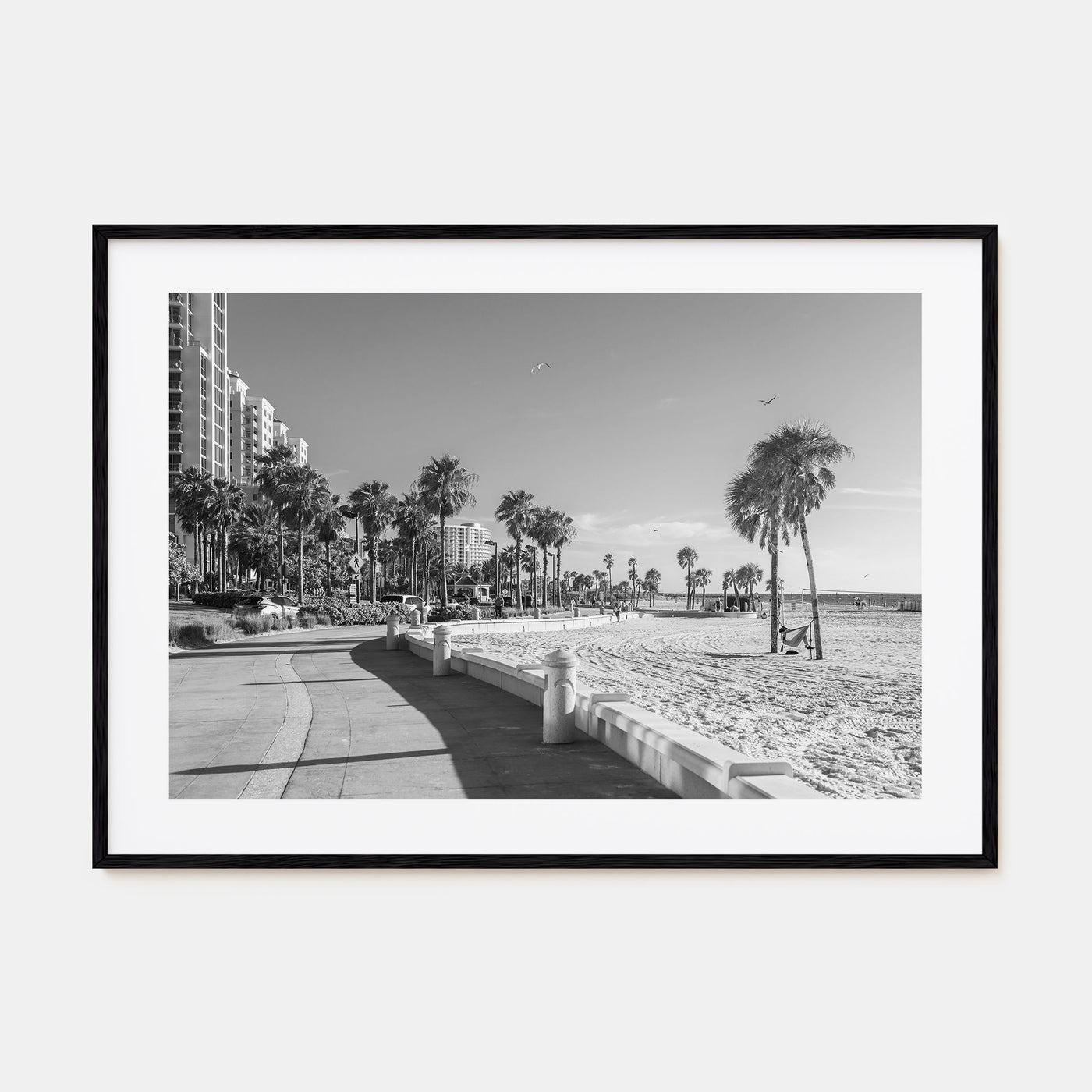 Clearwater Landscape B&W Poster