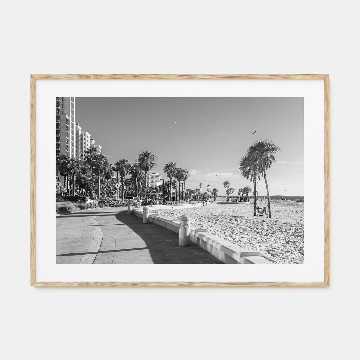 Clearwater Landscape B&W Poster