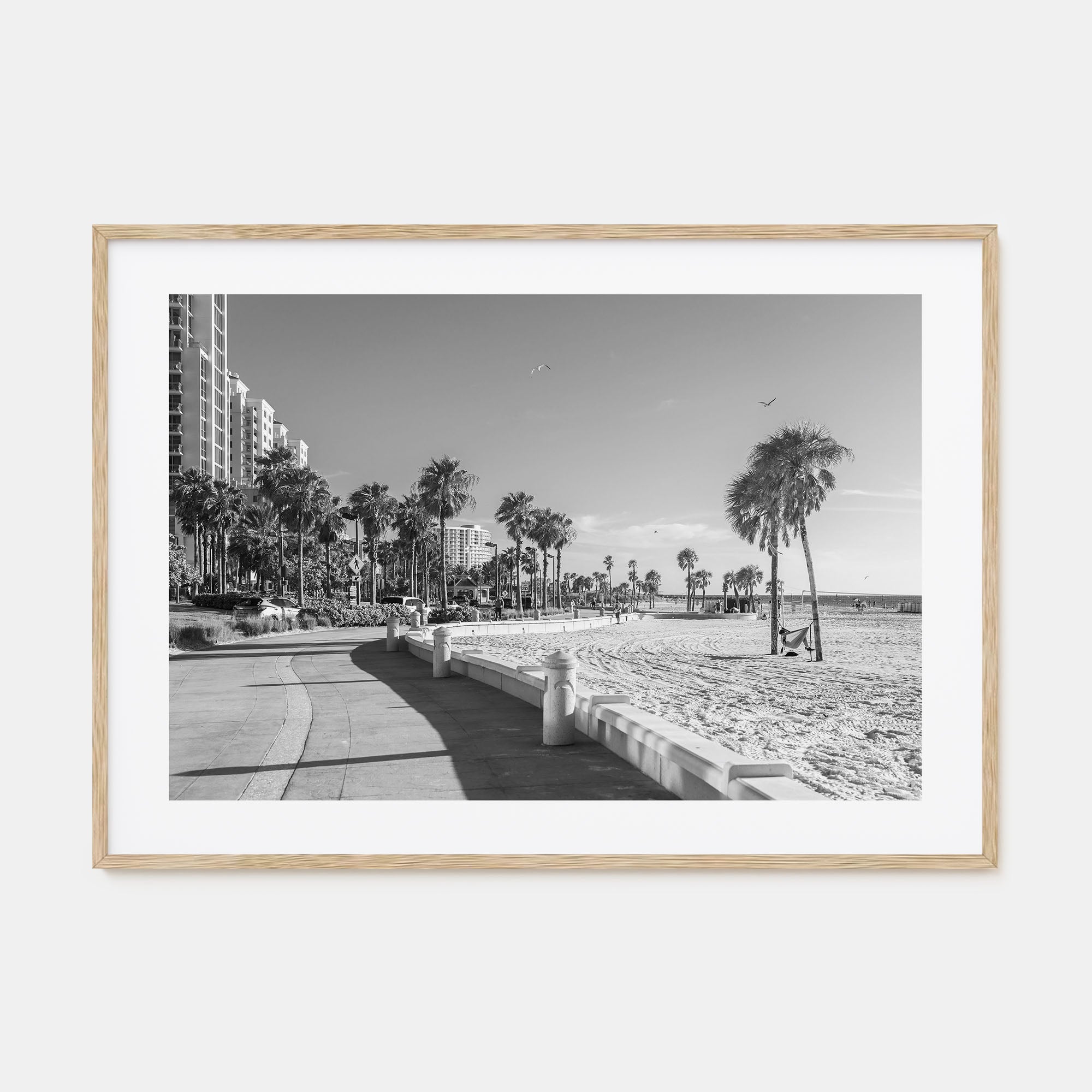 Clearwater Landscape B&W Poster