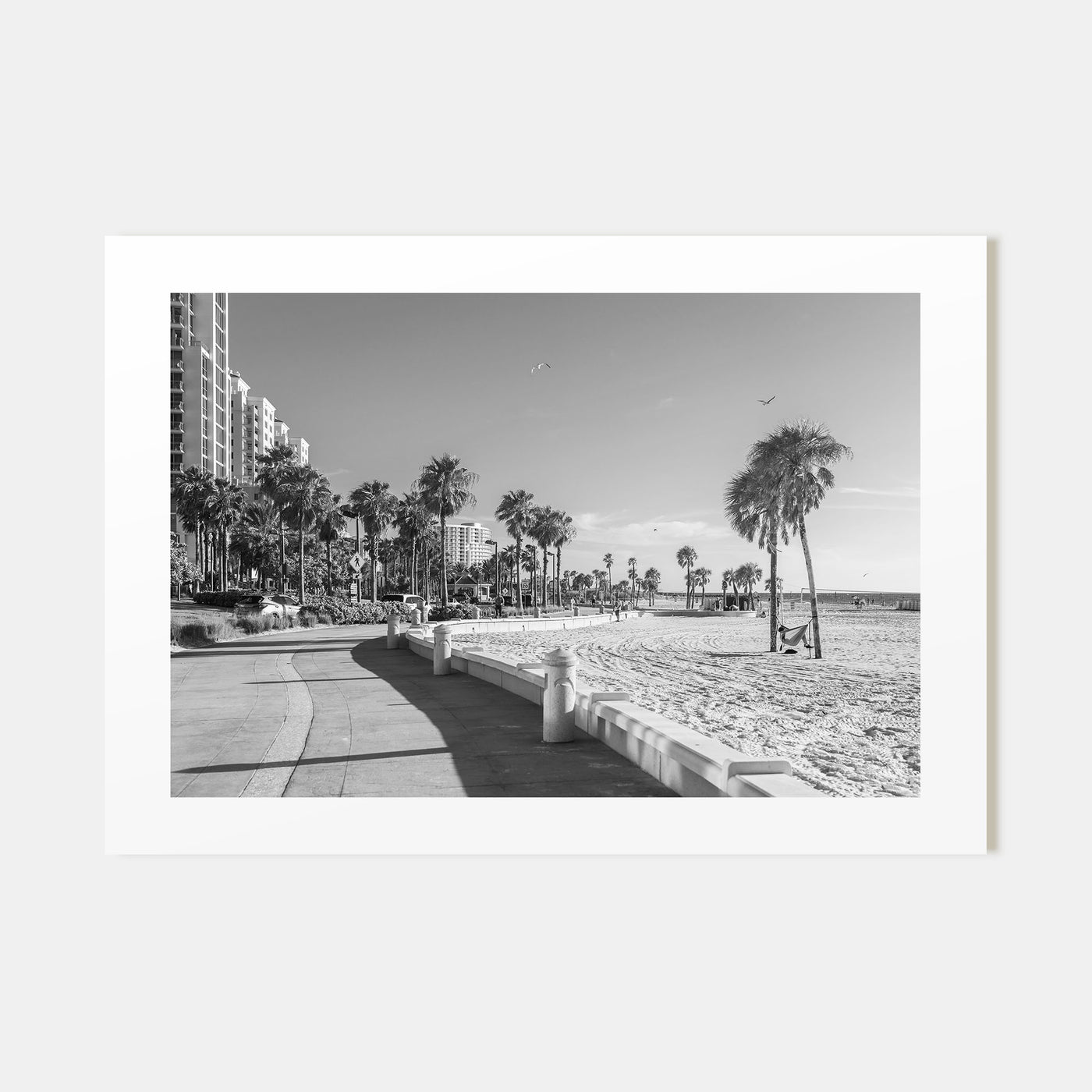Clearwater Landscape B&W Poster