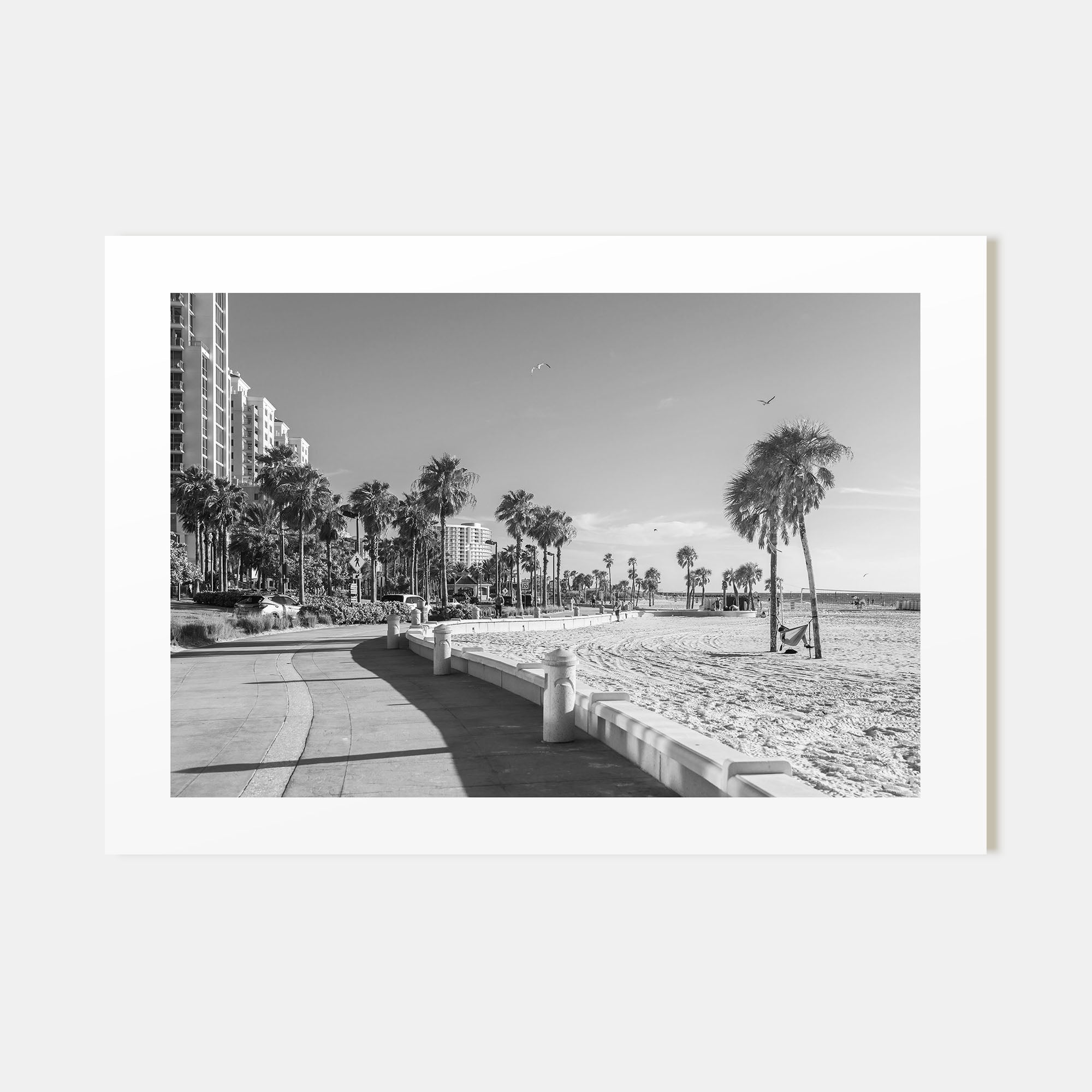 Clearwater Landscape B&W Poster