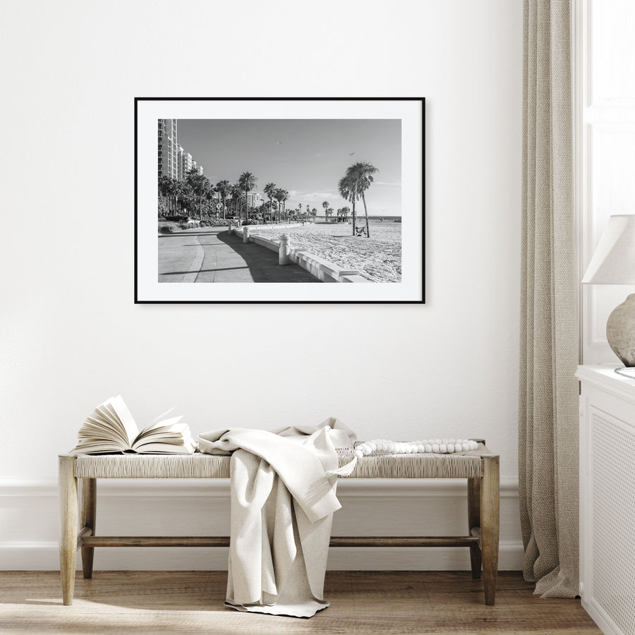 Clearwater Landscape B&W Poster