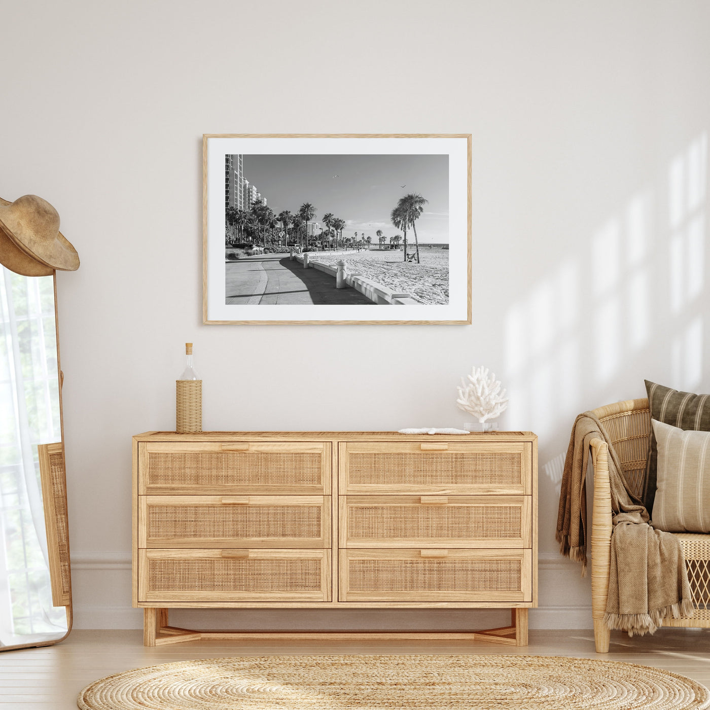 Clearwater Landscape B&W Poster