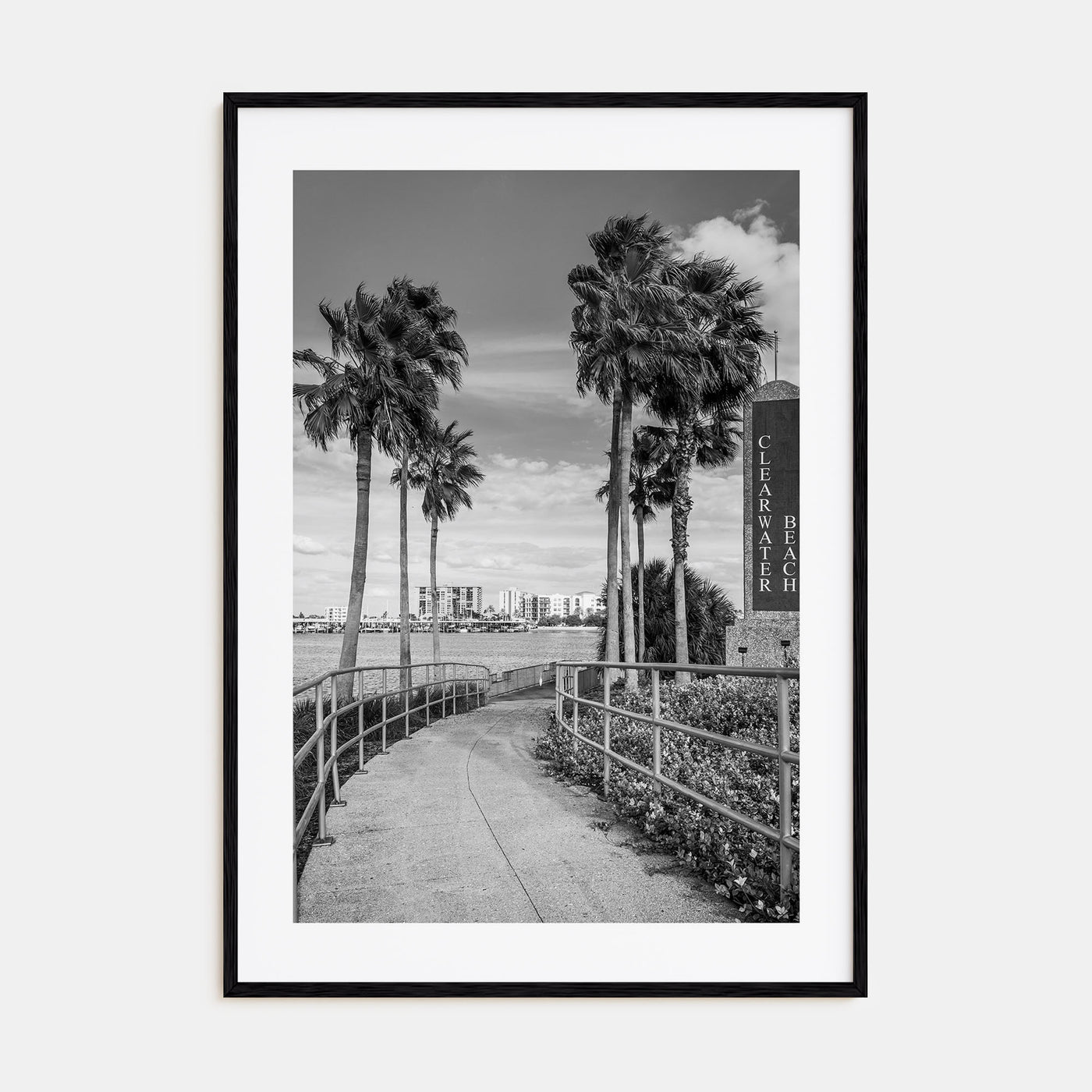 Clearwater Photo B&W No 2 Poster
