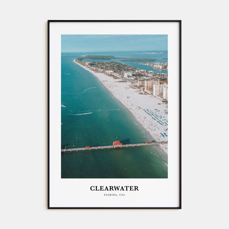 Clearwater Portrait Color Poster