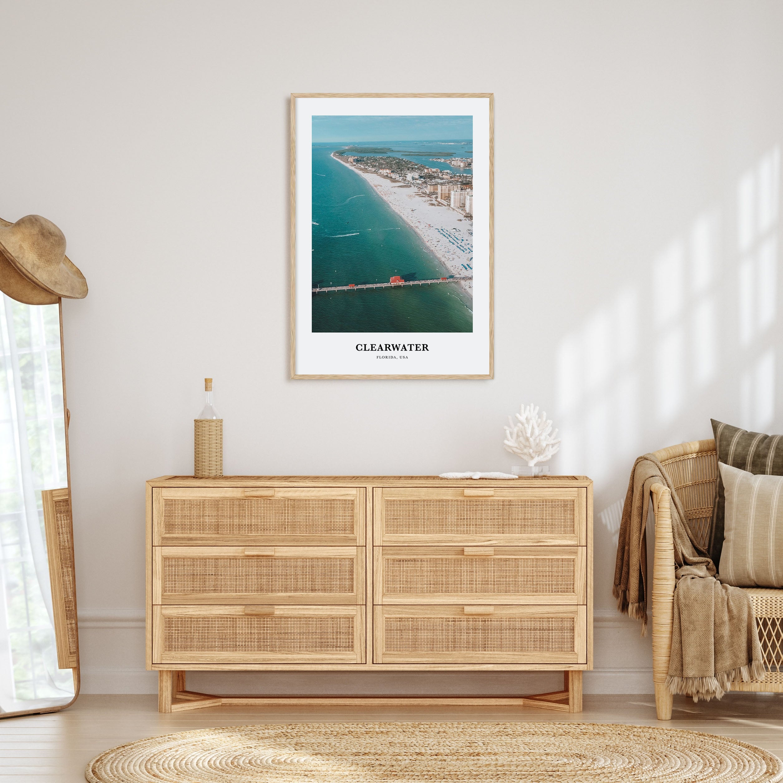 Clearwater Portrait Color Poster