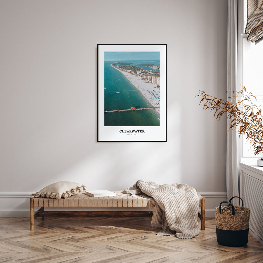 Clearwater Portrait Color Poster