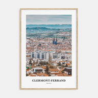 Clermont-Ferrand Portrait Color Poster