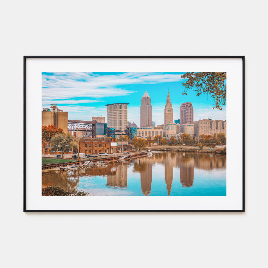 Cleveland Landscape Color Poster
