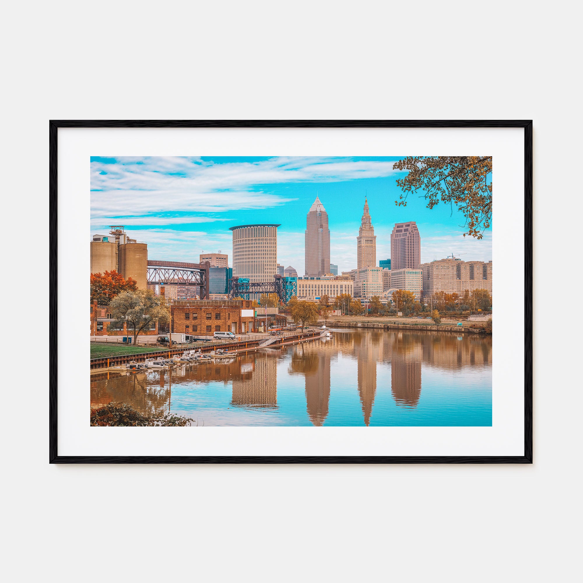Cleveland Landscape Color Poster