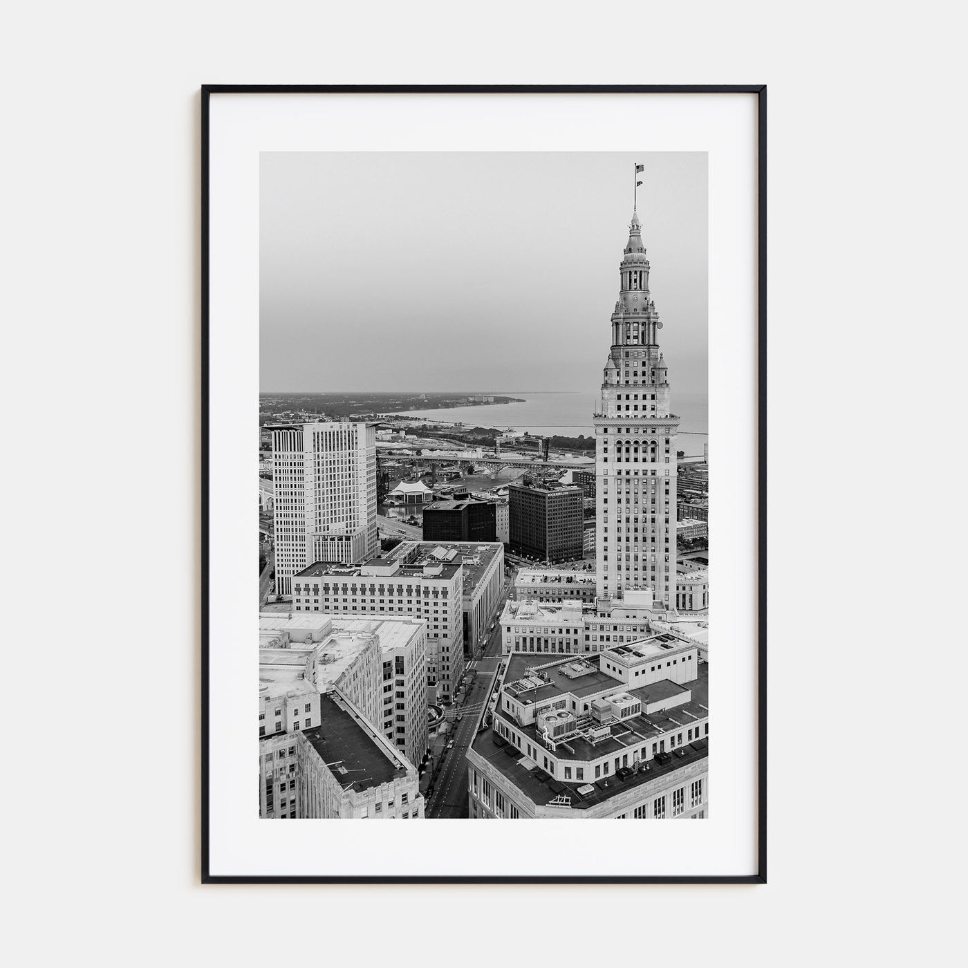 Cleveland Photo B&W No 1 Poster
