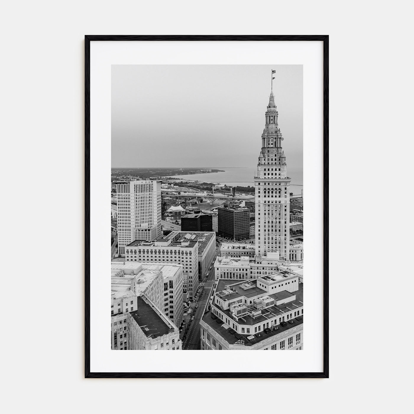Cleveland Photo B&W No 1 Poster